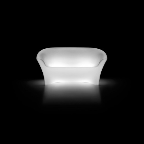 Canapea exterior iluminata din polietilena Plust Ohla Sofa Light